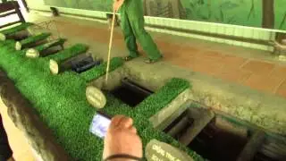 Multiple Viet Cong Punji Traps