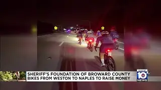 Sheriff's Foundation of Broward County cycling for a cause