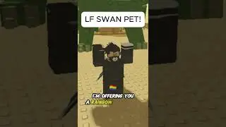 My BIGGEST Offer For SWAN PET... #roblox #growagarden