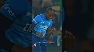 Jofra archer style 😎🏆#jofraarcher #jofraarcherwickets #jofraarcherbowling #imrankhan #nolookshot