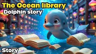  &ldquo;The Secret Library of the Ocean | Magical Dolphin Story for Kids&rdquo; | bedtime stories for kids 