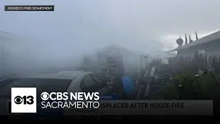 Christmas Day house fire in Modesto leaves 8 people displaced