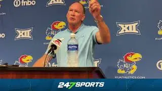 Kansas football press conference: Lance Leipold West Virginia week