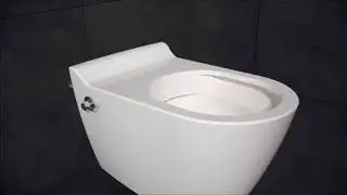 Sanitear WC met bidet Mineraal HYG01