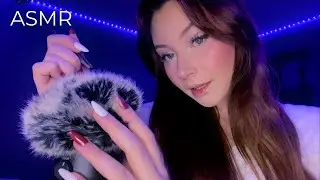 ASMR SCALP CHECK (Clicky Whispers, Fluffy Mic, Intense Tingles)
