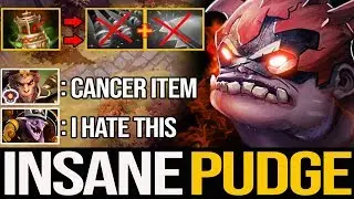 New Master Tier Pudge with Cancer Meta Spirit Vessel Item Build Easy Destroy Enemy | Pudge Official
