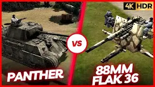 Panther VS 88mm Flak 36 | Company of Heroes