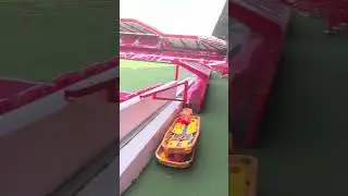 Walk out from Nottingham Forest changing room and through the tunnel on the Museum tour #