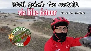 SEAL POINT TO ORACLE ( via detour ) under construction not a problem ..san mateo to Redwood City