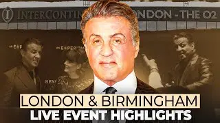 SYLVESTER STALLONE | LIVE ON STAGE! | Event highlights - London & Birmingham, 2018