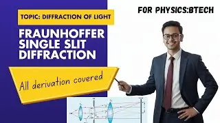 Single Slit Diffraction Experiment | Diffraction | Engineering Physics|