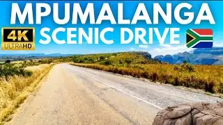 Driving Mpumalanga to Gauteng-Relaxing Scene | South Africa.