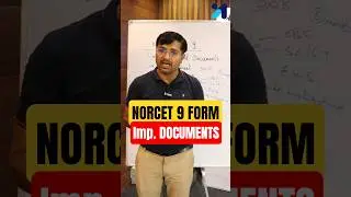 NORCET Form Filling Important Documents #norcet9