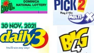 Dominica National Lottery Pick 2/Daily 3/Big 4 Best Number for ( 30 Nov. 2021 ) just try