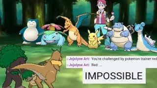 Battling RED IN POKEMON SHOWDOWN!