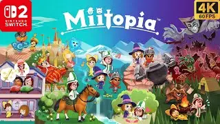 Miitopia Gameplay on Nintendo Switch 2 - 4K Walkthrough (No Commentary)