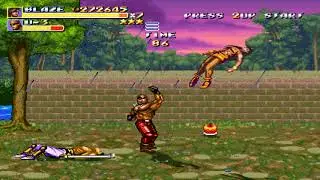The Aftermath. Ryu Edition (Streets of Rage Remake (v5.1) Mod) (PC) (Blaze SoR2) Walkthrough