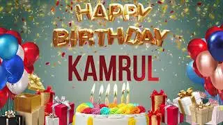 Kamrul - Happy Birthday Kamrul कमरुल
