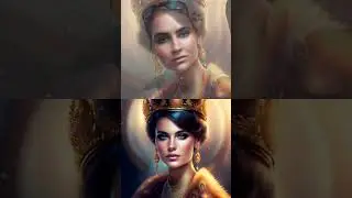 Transformative Face Filter: From Everyday to Regal Queen#facefilter #transformation