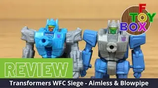 BattleMaster&trade; Aimless&trade; & Blowpipe&trade; Review | Transformers War for Cybertron Siege&trade; | Hasbro&trade; | German