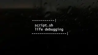 script.sh - life debugging