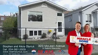 323 McLean Avenue in Selkirk Manitoba with Team Olyniuk