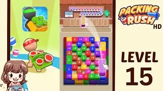 Packing Rush Level 15 Solution Walkthrough