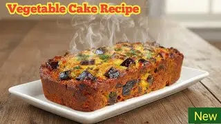 Vegetable Cake Recipe | The best eggplant recipe | village cooking | village | recipe| 