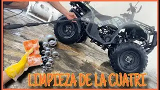 como LAVAR LA CUATRIMOTO de manera correcta