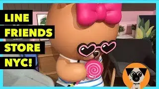 Line Friends Store in Times Square NYC!
