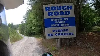Part 2 (Final) Gravel ADVenture bike ride around Sharbot Lake KLR650 DR650 BMW850GSA