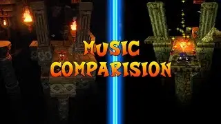 Temple Ruins - Jaws of Darkness | Music Comparison | N-Sane Trilogy vs Crash Bandicoot (PS One)