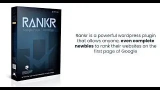 RANKR Google Page 1 Rankings Software Demo +Bonus, SEO, Marketing Education, Rank, Ranking On Google
