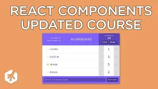 React Components Course Update