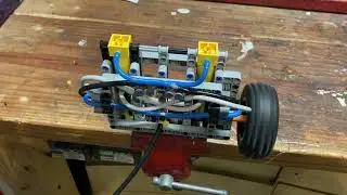 Lego Pneumatic I2 Engine Test