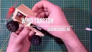 Tractor | Technisch knutselen | Leuk voor een kinderfeestje |  Educatief elektro knutsel speelgoed