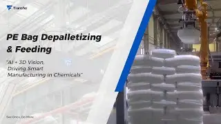 Intelligent Bag Depalletizing with #3DVision Guidance #chemicals #robotics #efficiency #automation