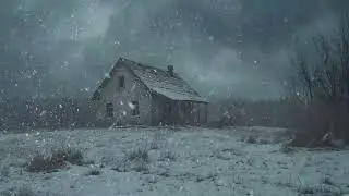 Winter Wind for Sleeping┇Howling Wind & Blowing Snow┇Winter Storm & Icy Snowstorm Ambience