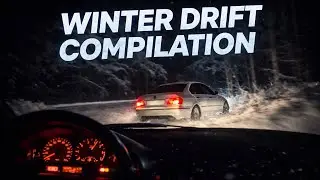 BMW Winter Drift Compilation | E36 & E46 Tandem Drifts