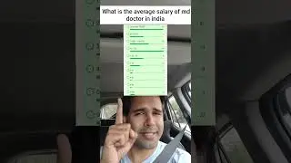 What is the average salary for an MD Doctor in india. Data from 500+ Doctors #salary #medical