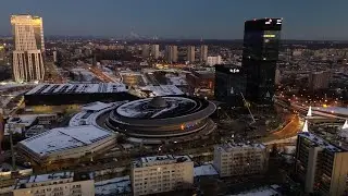 Zachód słońca - Katowice | Dron 4K