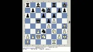 Bachmann, Axel vs Capello, Jose | PAR Chess 1999, Asunicon