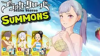 GOING ALL IN SEASON 2 Noelle Global Summons! | Black Clover Mobile