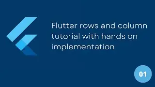 Flutter Rows and Column || Basic Row and Column Layout UI Design Challenge