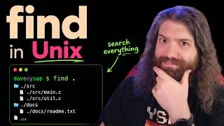 `find` Command (finding files on unix) - Bash Scripting Course (pt29)