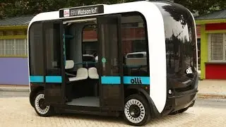 Olli, a 3D printed, self driving minibus, to hit the road