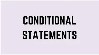 Understanding Conditional Statements in Programming | Beginner's Guide