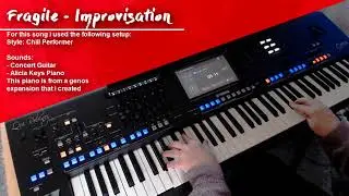 Yamaha Genos - Fragile Improvisation
