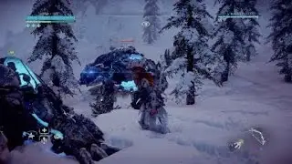 Horizon Zero Dawn: saboteando un garrahelada