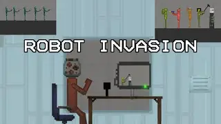 Robot invasion | part 1 | the start |melon playground movie